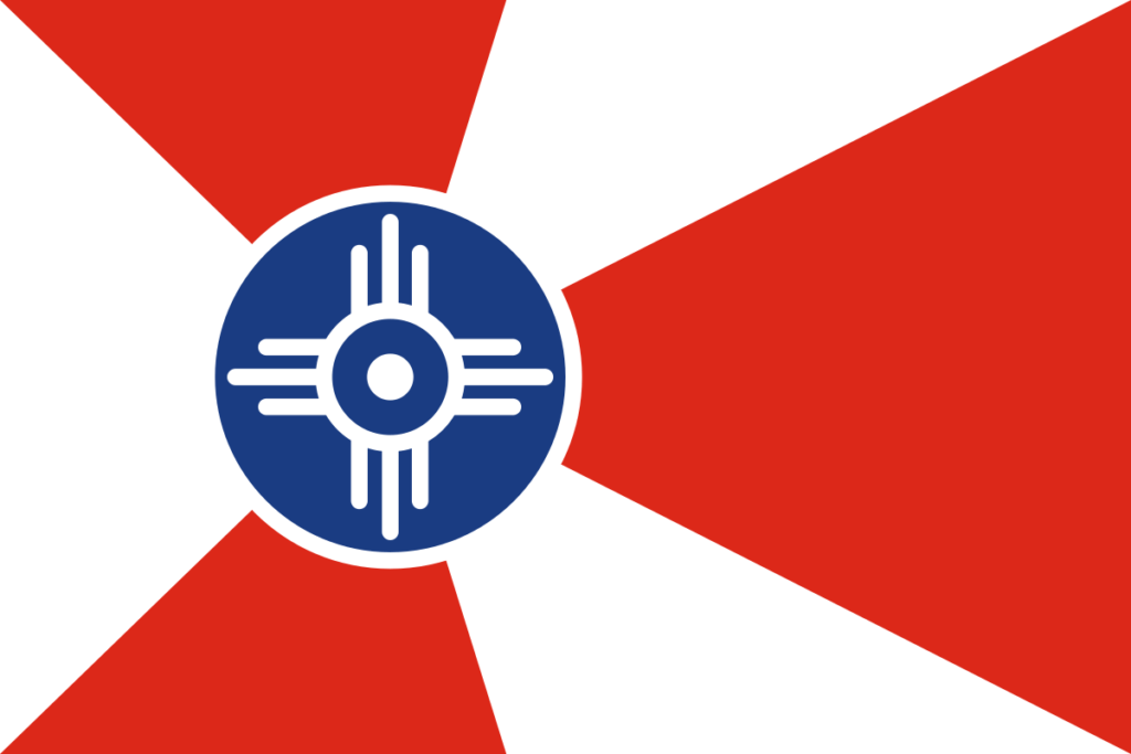 Wichita Flag on web page about Wichita Bail Bonds