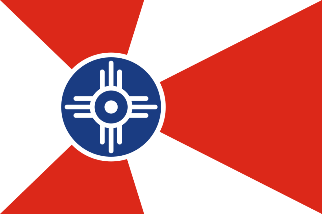 Wichita Flag on web page about Wichita Bail Bonds