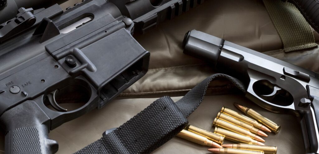 Assault rifle with handgun and ammunition - Weapons Violation Bail in Kansas - Air Capital Bail Bonds, serving Wichita and surrounding areas